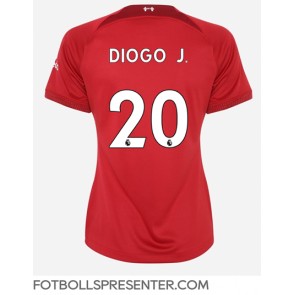 Liverpool Diogo Jota #20 Hemma Matchtröja Dam 2022-23 Kortärmad